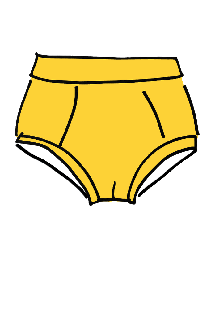 Yellow underwear online