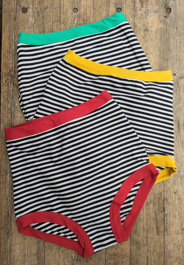 Sky Rise Pirate Stripe Trio Pack - one S, M, L & XL
