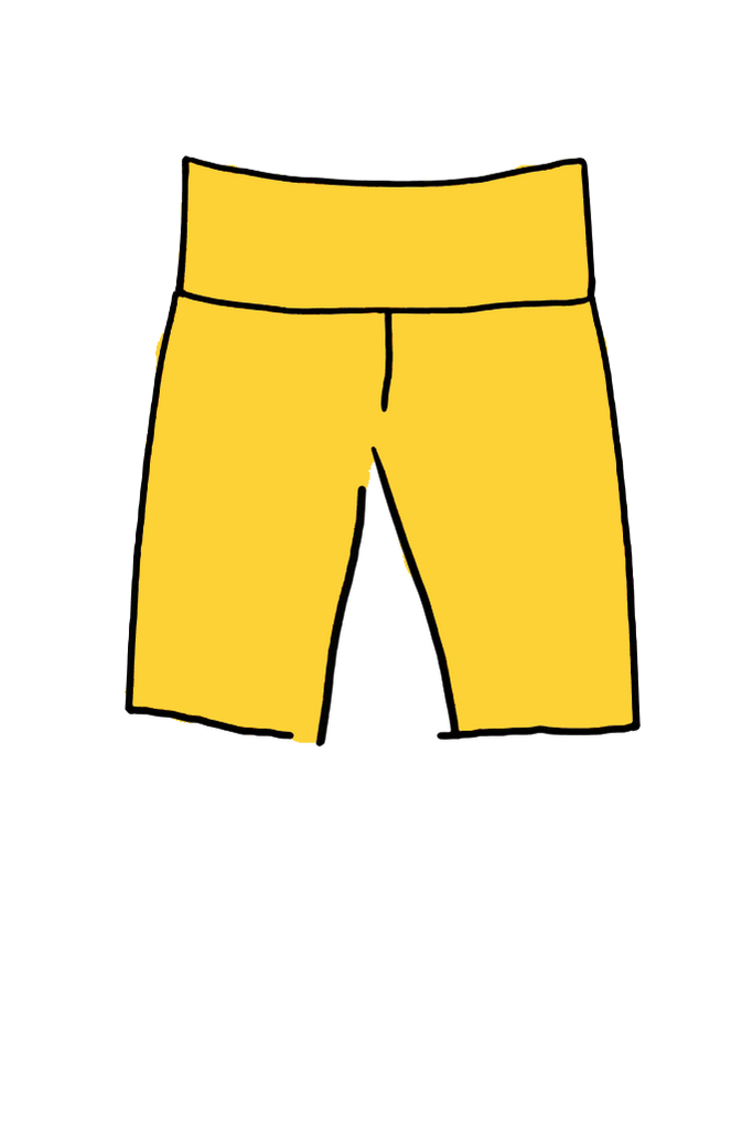 Shorts Sunshine Yellow