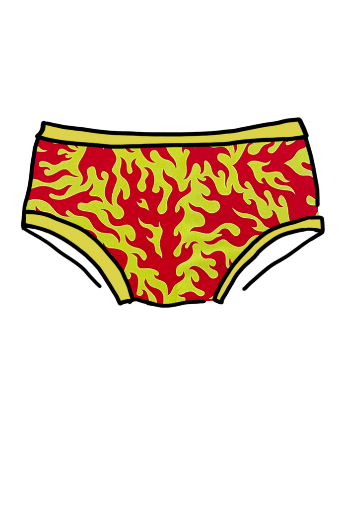 Hipster Flames - xs and small only