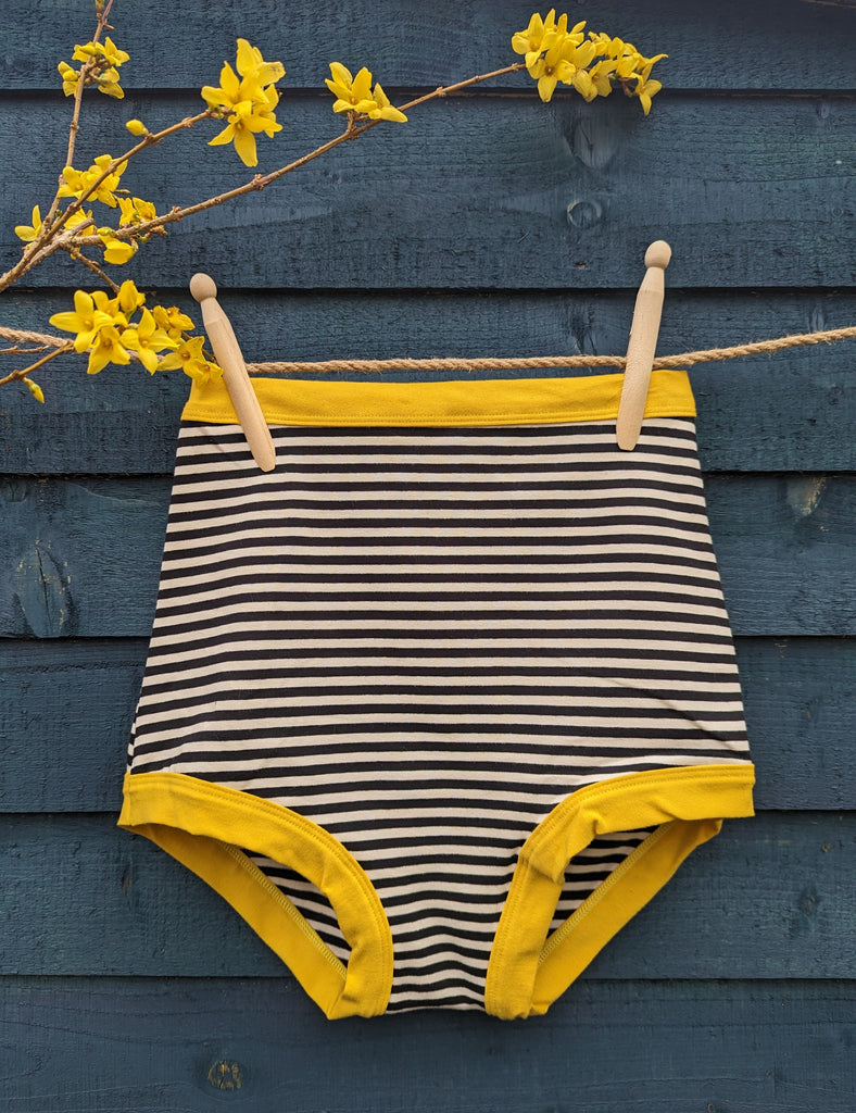 Sky Rise Yellow Pirate Stripe
