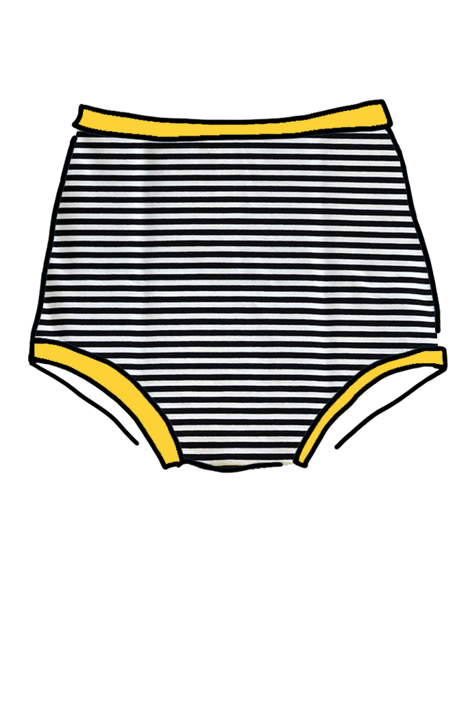 Sky Rise Yellow Pirate Stripe