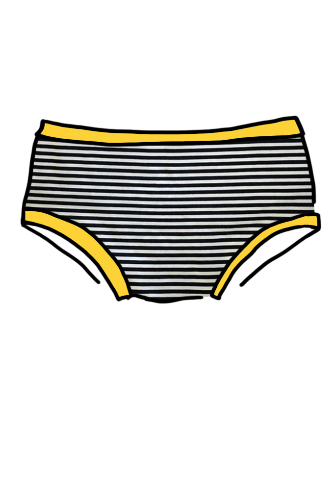 Hipster Yellow Pirate Stripe