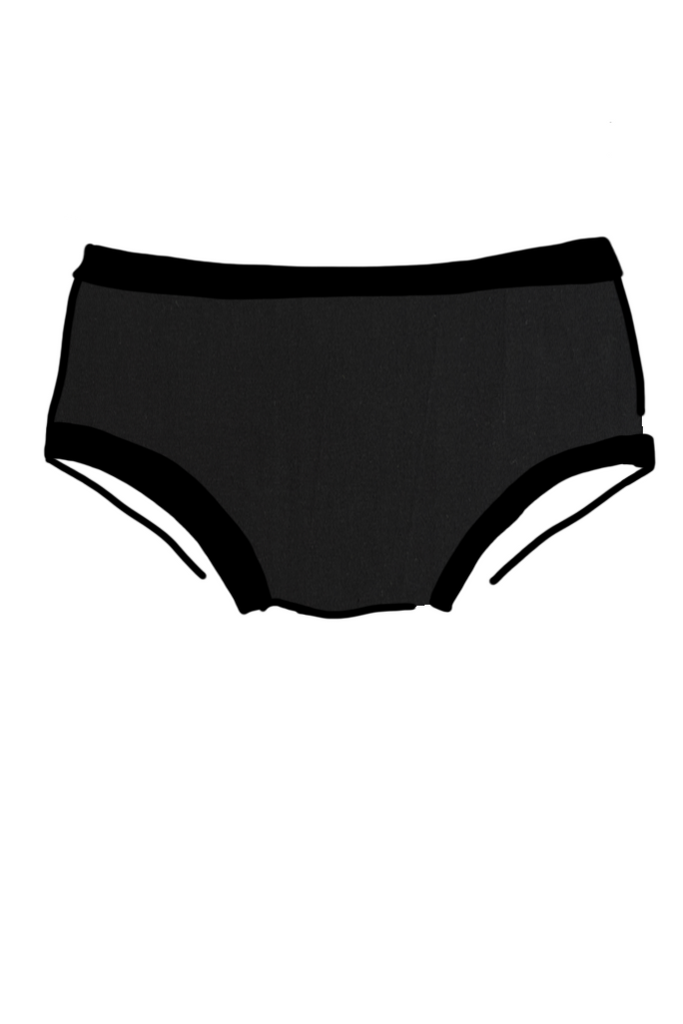 Hipster Plain Black