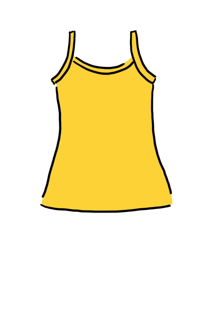 Yellow cami sales