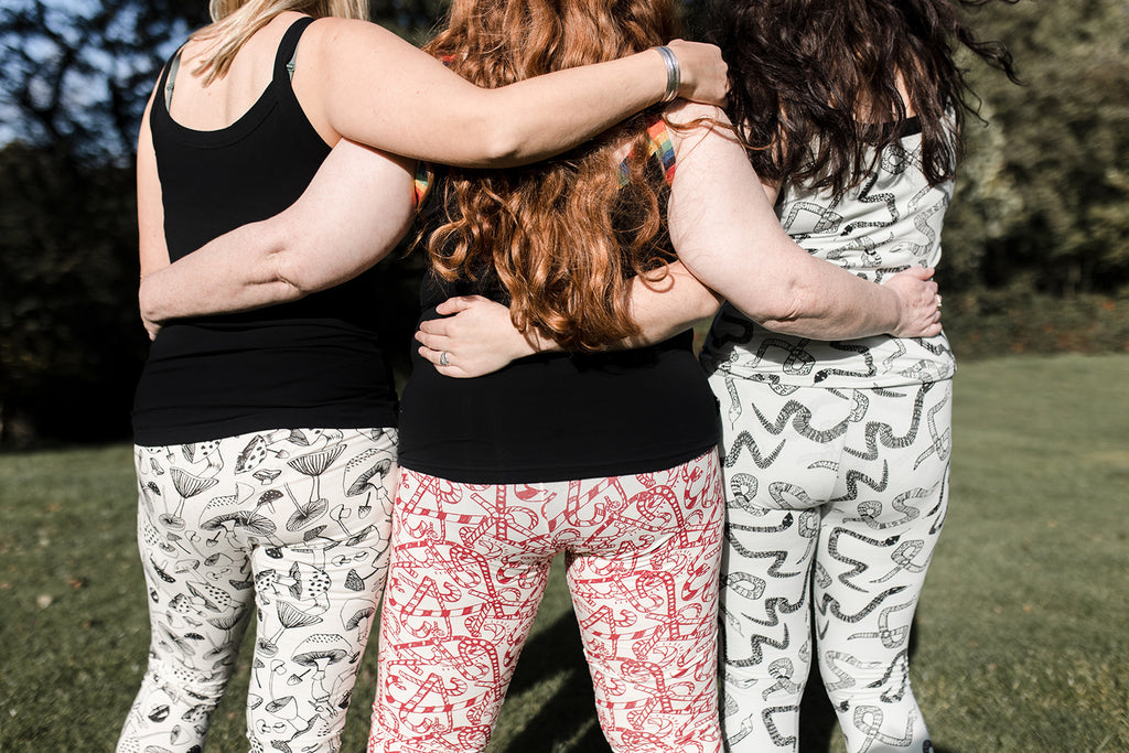 Leggings Candy Canes