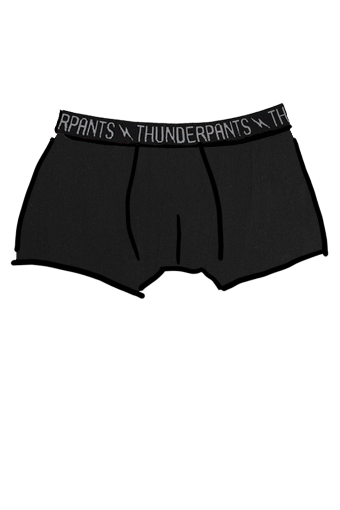 Boxer Black - one medium