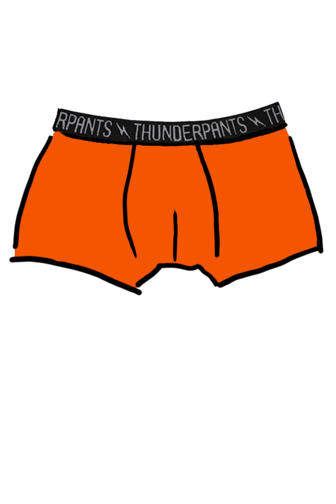 Second Boxer Tangerine - one XL only
